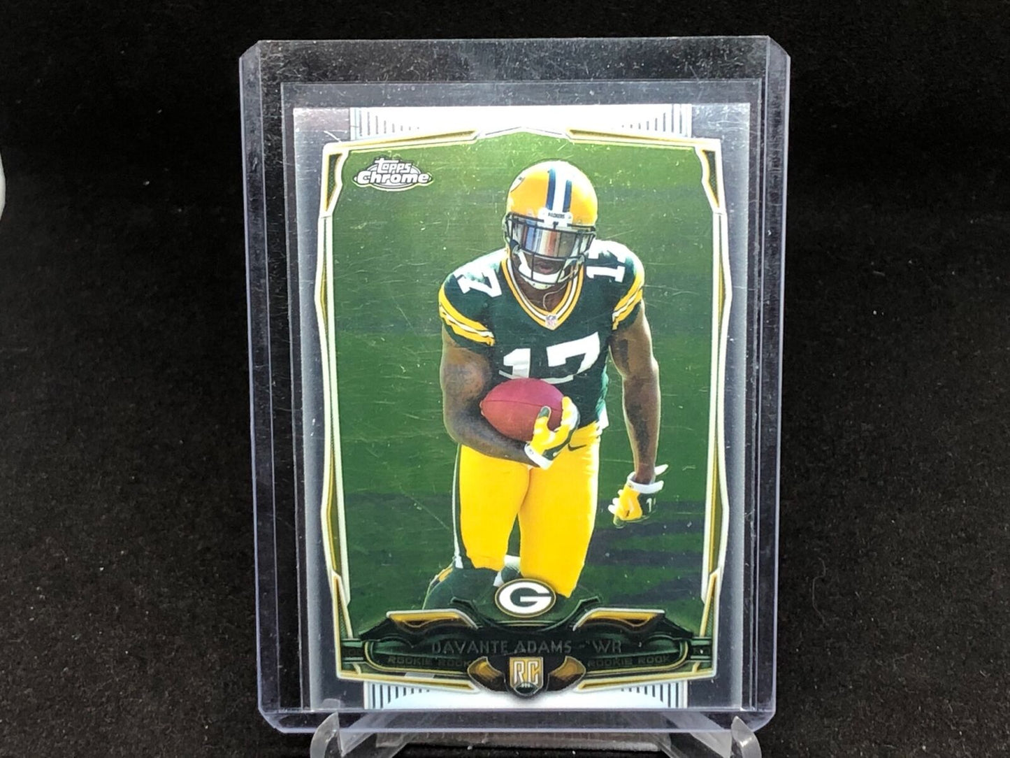DAVANTE ADAMS 2014 TOPPS CHROME TRUE ROOKIE RC # 114