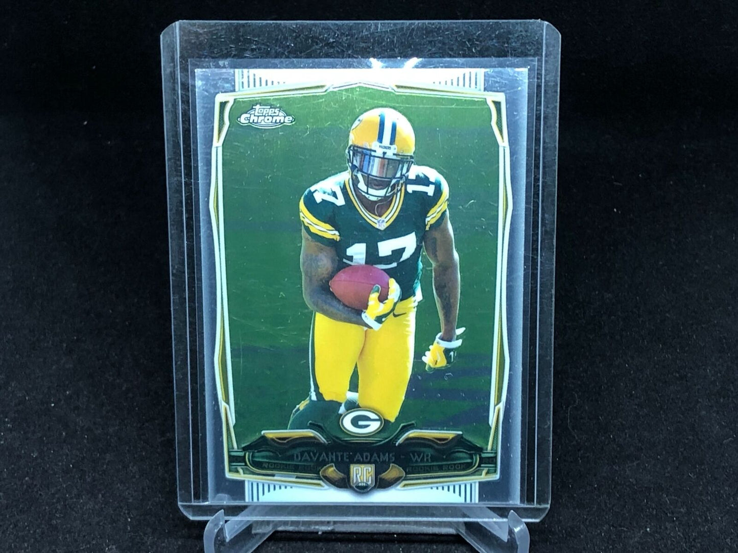 DAVANTE ADAMS 2014 TOPPS CHROME TRUE ROOKIE RC # 114