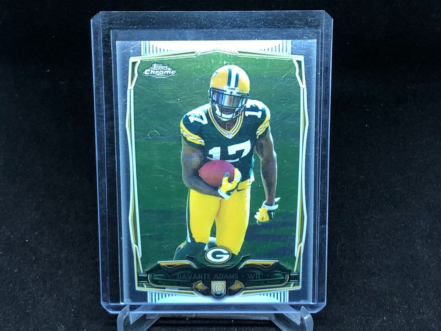 DAVANTE ADAMS 2014 TOPPS CHROME TRUE ROOKIE RC # 114