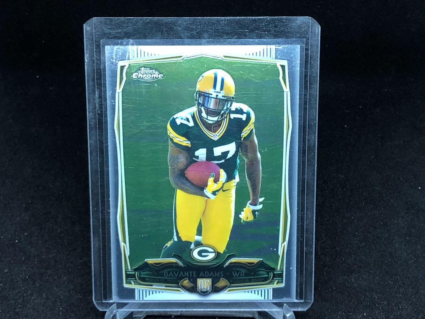 DAVANTE ADAMS 2014 TOPPS CHROME TRUE ROOKIE RC # 114