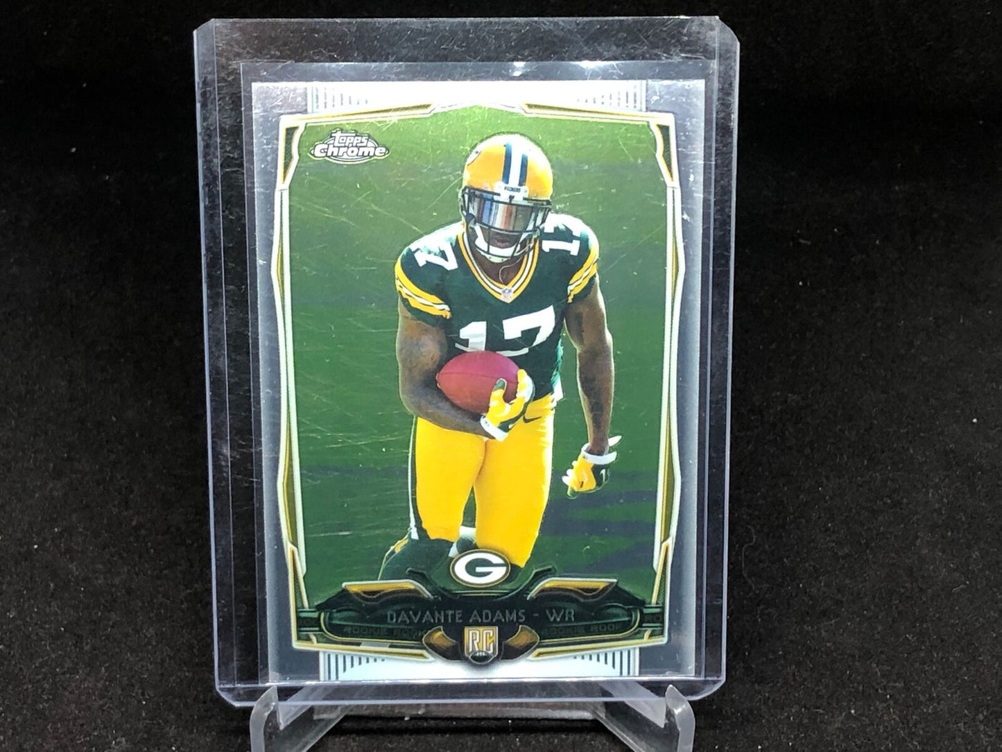 DAVANTE ADAMS 2014 TOPPS CHROME TRUE ROOKIE RC # 114