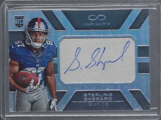 STERLING SHEPARD 2016 PANINI INFINITY GIANTS ON CARD ROOKIE AUTO RC #D 56/288