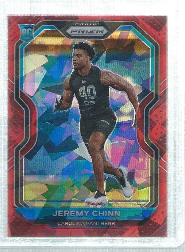 JEREMY CHINN 2020 PANINI PRIZM RED ICE PRIZMS ROOKIE RC #367
