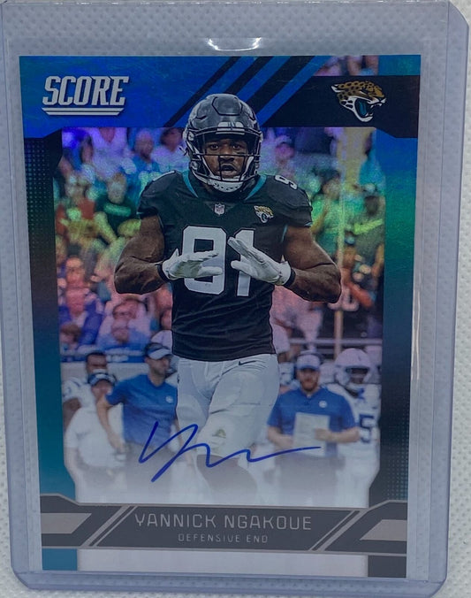 YANNICK NGAKOUE 2019 PANINI SCORE AUTO #SI-YN