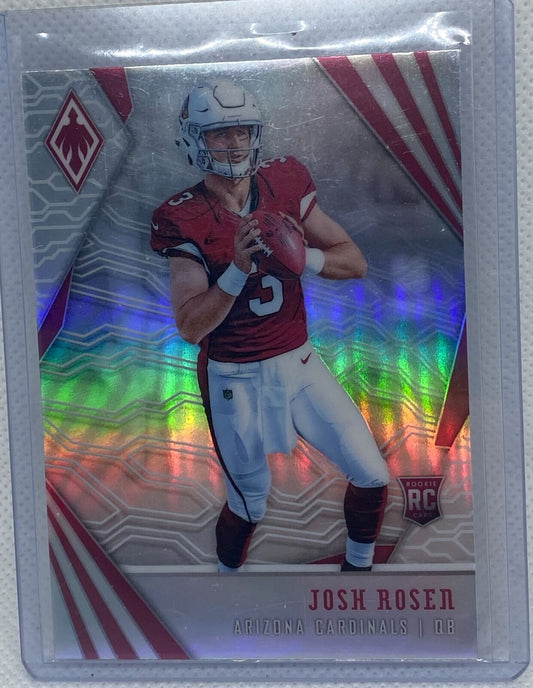 JOSH ROSEN 2018 PANINI PHOENIX SILVER PRIZM RC #101