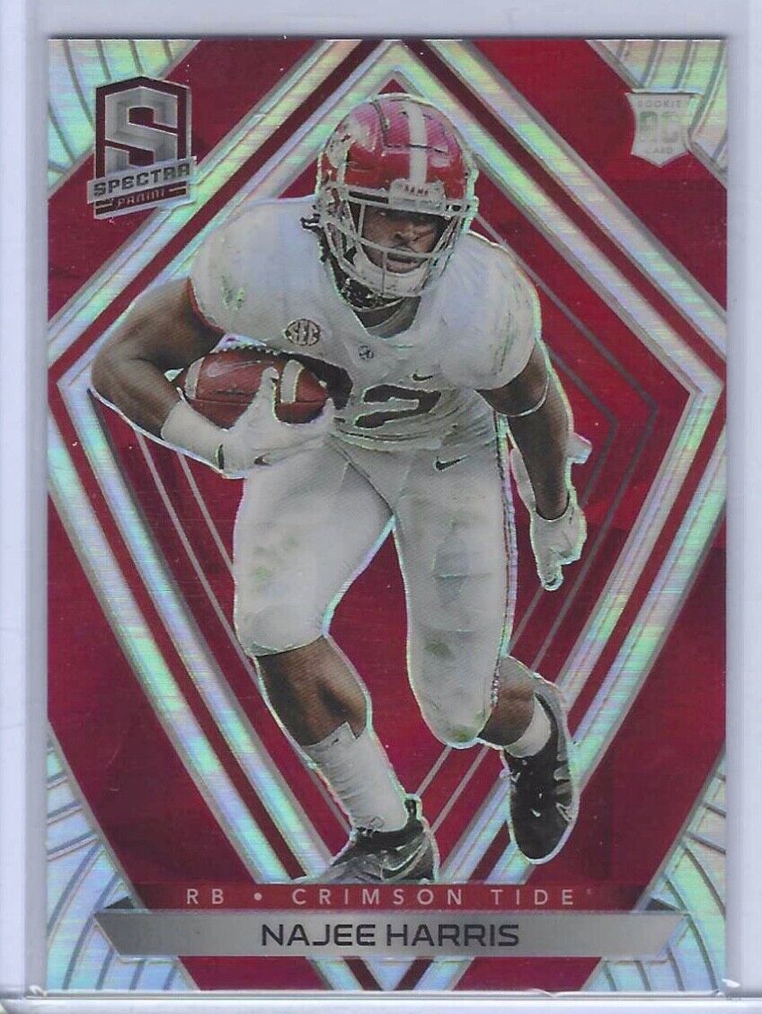 NAJEE HARRIS 2020 PANINI CHRONICLES DRAFT PICKS SPECTRA RED PRIZM RC #D /149