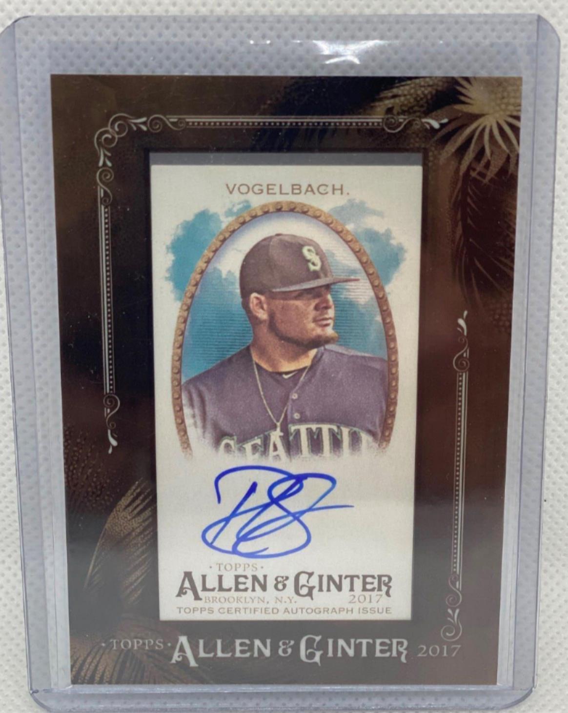 DAN VOGELBACH 2017 TOPPS ALLEN & GINTER ON CARD AUTO #MA-DV