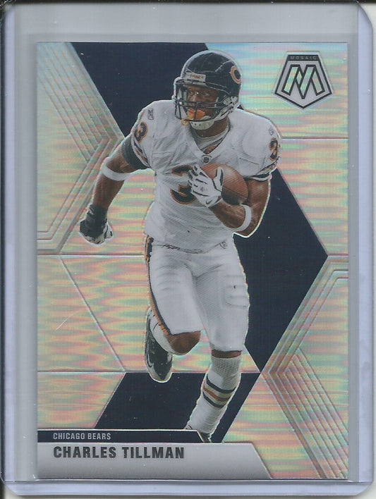 CHARLES TILLMAN 2019-20 PANINI MOSAIC SILVER PRIZM BEARS