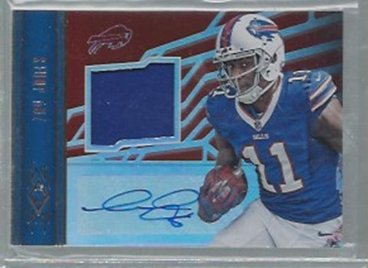 ZAY JONES 2017 PANINI PHOENIX RED JERSEY AUTO RC #D 50/299