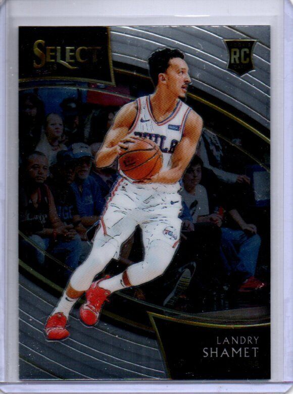 LANDRY SHAMET 2018-19 PANINI SELECT COURTSIDE SP TRUE ROOKIE RC #253