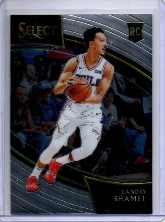 LANDRY SHAMET 2018-19 PANINI SELECT COURTSIDE SP TRUE ROOKIE RC #253