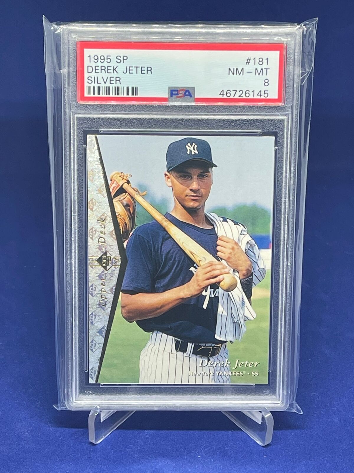 DEREK JETER 1995 SP SILVER #181 PSA 8 NEAR MINT