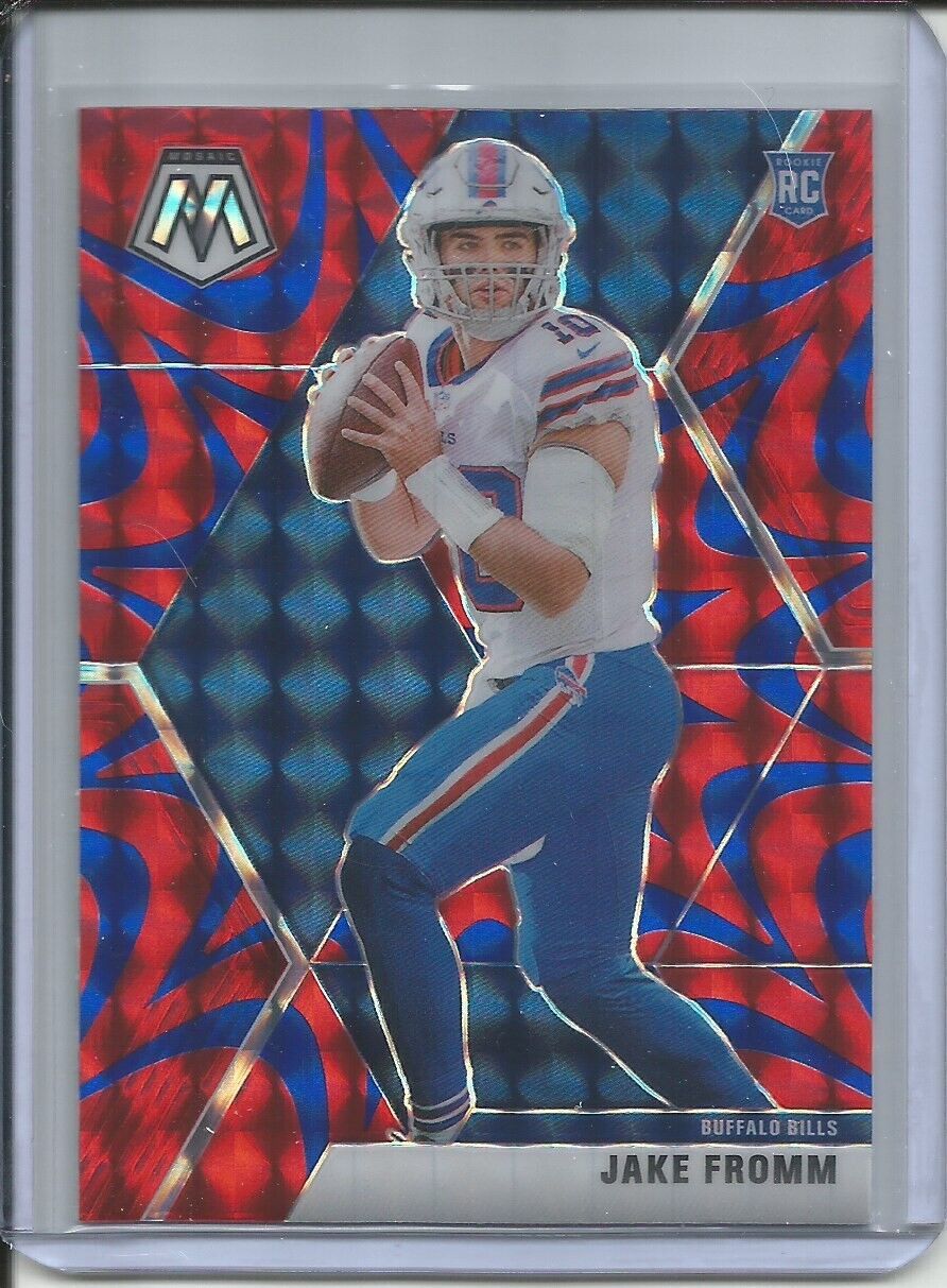 JAKE FROMM 2019-20 PANINI MOSAIC REACTIVE BLUE PRIZM ROOKIE RC BILLS