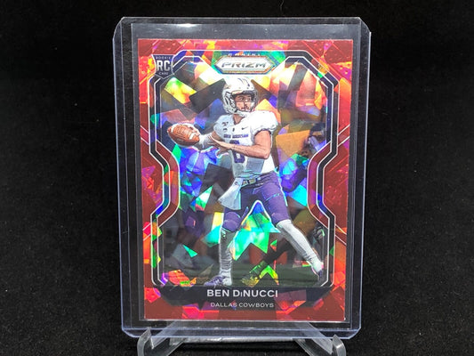 BEN DINUCCI 2020 PANINI PRIZM RED CRACKED ICE PRIZM RC # 337