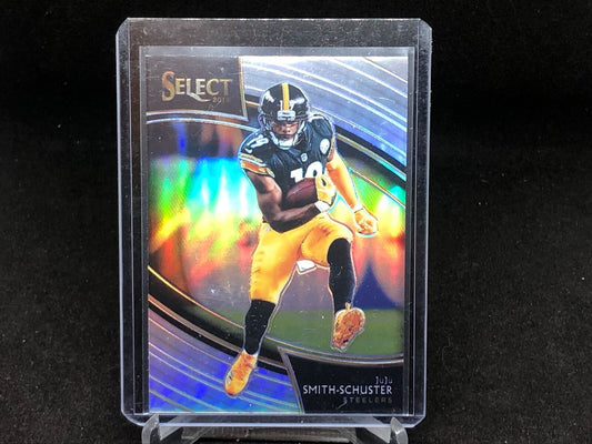 JUJU SMITH SCHUSTER 2018 PANINI SELECT FIELD LEVEL SILVER PRIZM # 247
