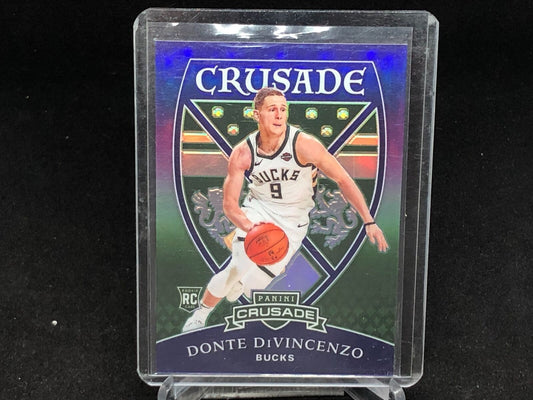 DONTE DIVINCENZO 2018-19 PANINI CHRONICLES CRUSADE PURPLE PRIZM RC #D 47/49