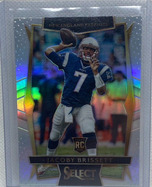 JACOBY BRISSETT 2016 PANINI SELECT SILVER PRIZM ROOKIE RC #34