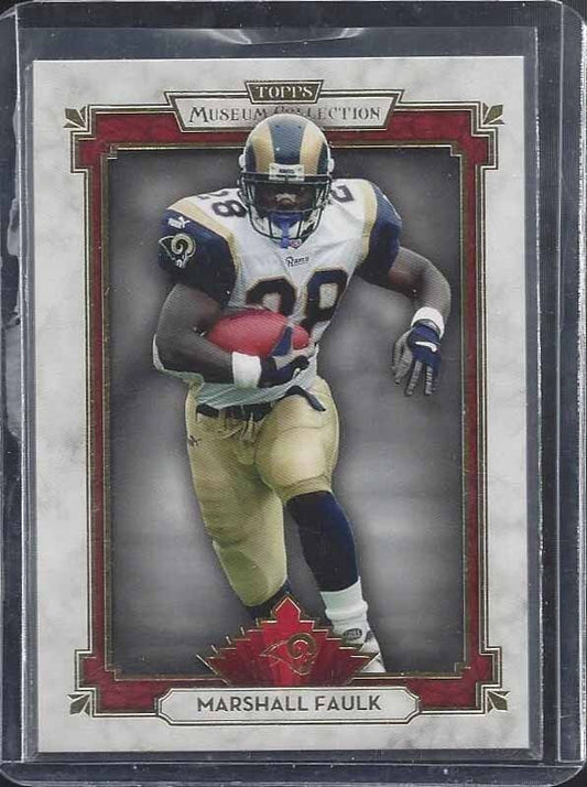 MARSHALL FAULK 2013 TOPPS MUSEUM RED PARALLEL #D 16/50