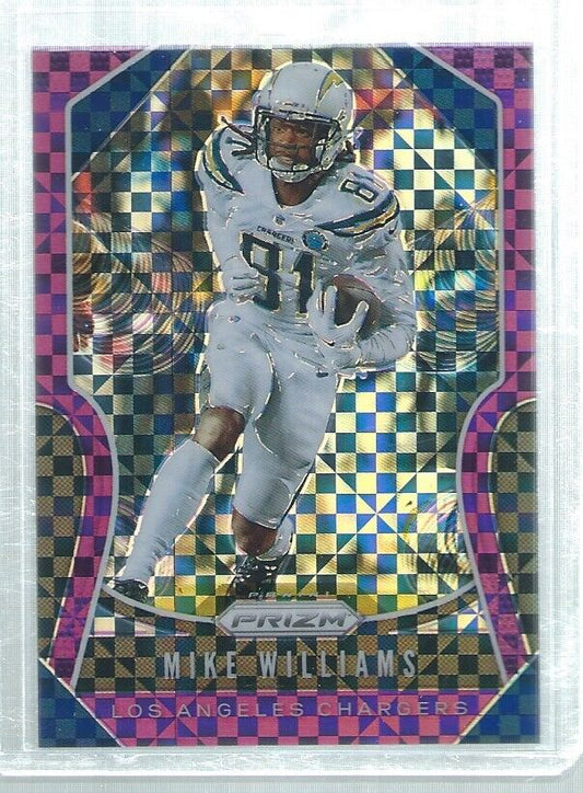 MIKE WILLIAMS 2019 PANINI PRIZM PUPRPLE POWER PRIZMS #D 4/49