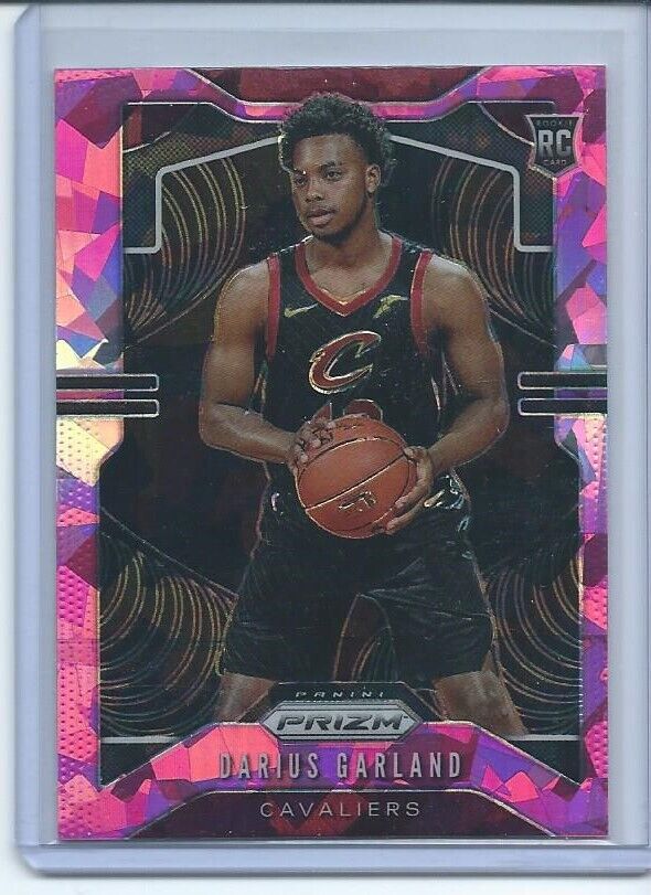 DARIUS GARLAND 2019-20 PANINI PRIZM PINK ICE PRIZMS RC #288