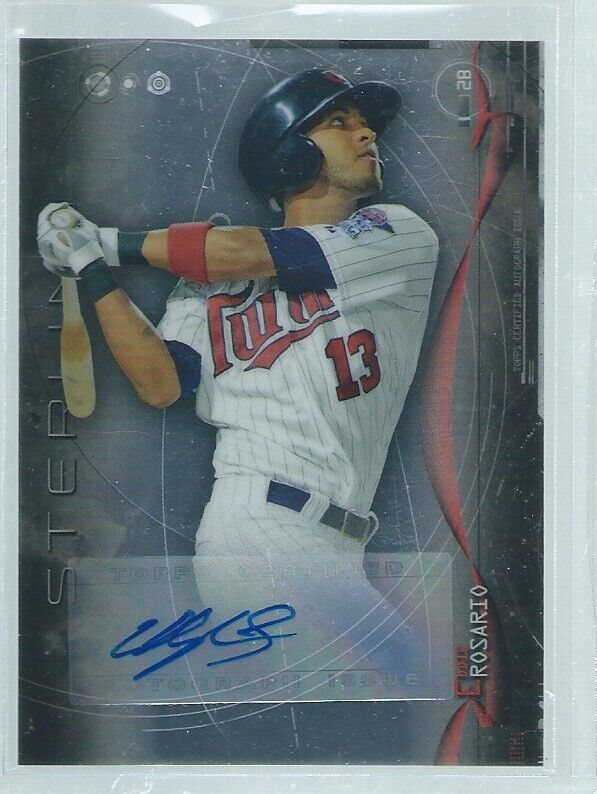 EDDIE ROSARIO 2014 BOWMAN STERLING AUTO PROSPECT