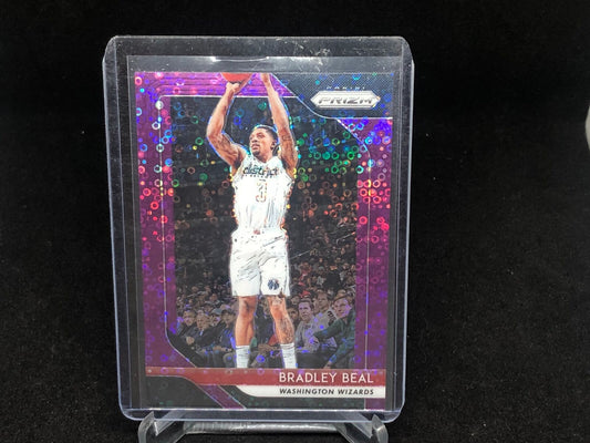 BRADLEY BEAL 2018-19 PANINI PRIZM FAST BREAK PURPLE PRIZM #D 9/75