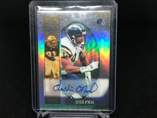 LESLIE O'NEAL 2019 PANINI LEGACY HOLO AUTO # 115