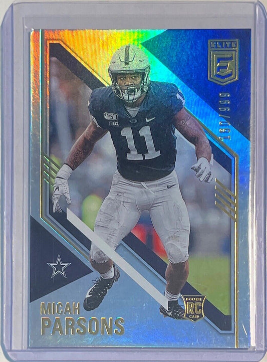 MICAH PARSONS 2021 PANINI DONRUSS ELITE ROOKIE RC #D 160/999