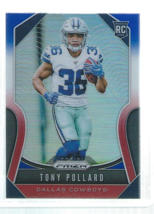 TONY POLLARD 2019 PANINI PRIZM RED WHITE BLUE PRIZMS ROOKIE RC #339