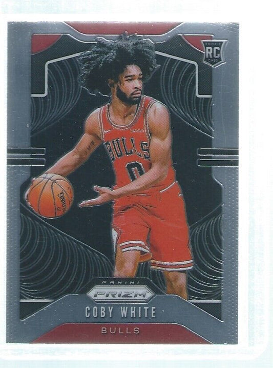 COBY WHITE 2019-20 PANINI PRIZM TRUE ROOKIE RC #253