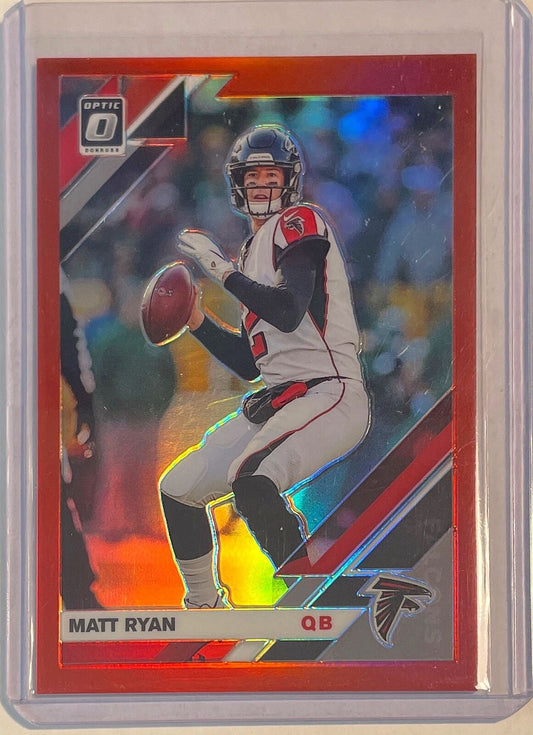 MATT RYAN 2019 PANINI DONRUSS OPTIC RED PRIZM #D 46/99