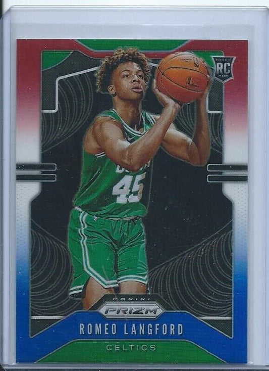 ROMEO LANGFORD 2019-20 PANINI PRIZM RED WHITE BLUE PRIZMS RC #260
