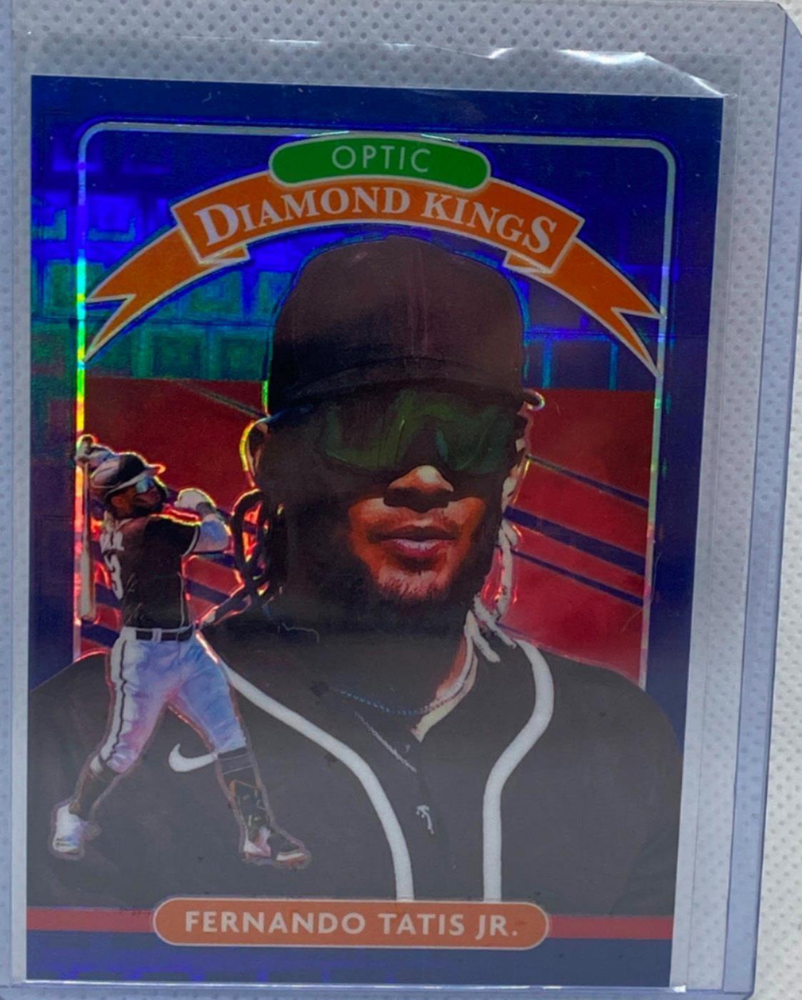 FERNANDO TATIS JR. 2020 PANINI OPTIC DIAMOND KINGS PANDORA BLUE PRIZM #D 65/99