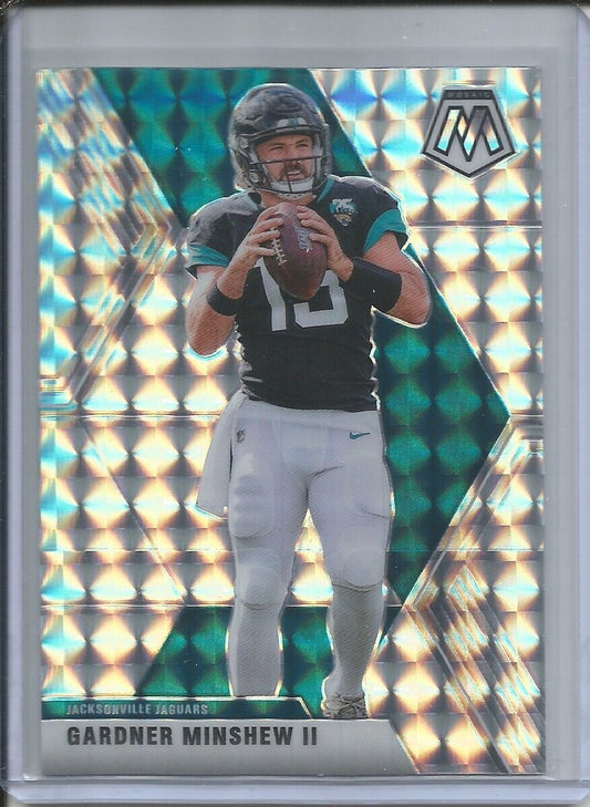 GARDNER MINSHEW II 2019-20 PANINI MOSAIC SILVER MOSAIC PRIZM JAGUARS