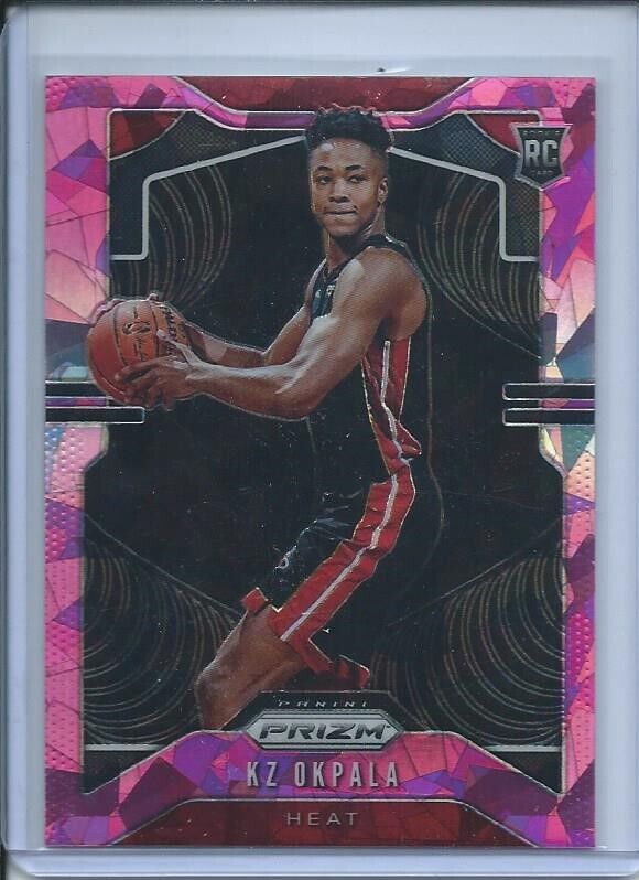 KZ OKPALA 2019-20 PANINI PRIZM PINK ICE PRIZMS RC #275