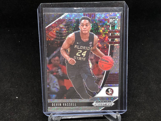 DEVIN VASSELL 2020-21 PANINI PRIZM DRAFT PICKS FAST BREAK PRIZM RC # 16