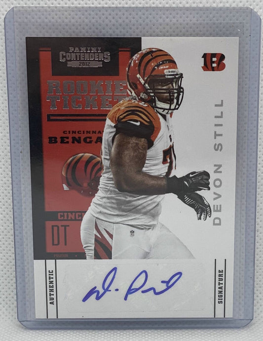 DEVON STILL 2012 PANINI CONTENDERS ROOKIE TICKET AUTO RC #129