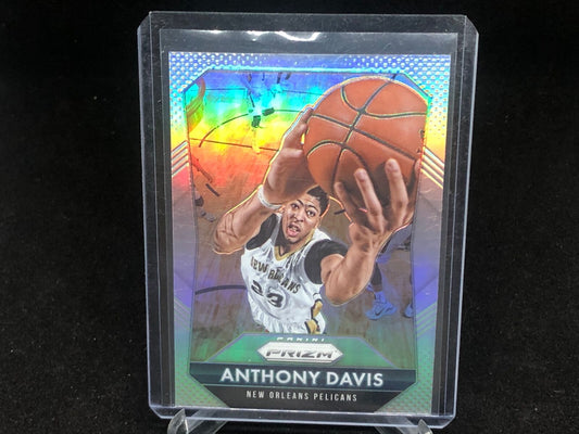 ANTHONY DAVIS 2015-16 PANINI PRIZM SILVER PRIZM # 55