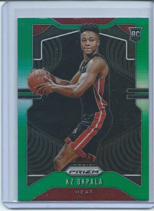 KZ OKPALA 2019-20 PANINI PRIZM GREEN PRIZMS RC #275