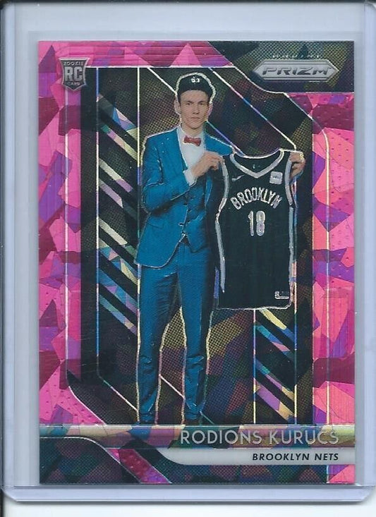 RODIONS KURUCS 2018-19 PANINI PRIZM PINK ICE PRIZMS RC #188