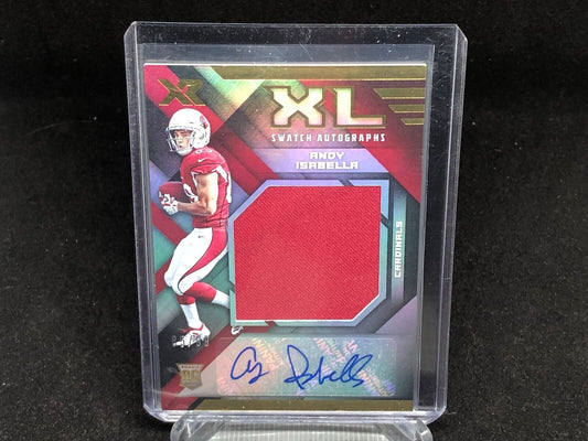 ANDY ISABELLA 2019 PANINI XR XL JERSEY AUTO RC #D /99
