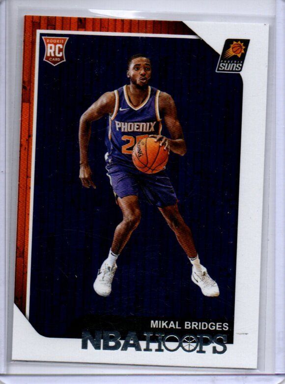 MIKAL BRIDGES 2018-19 PANINI HOOPS TRUE ROOKIE RC #252