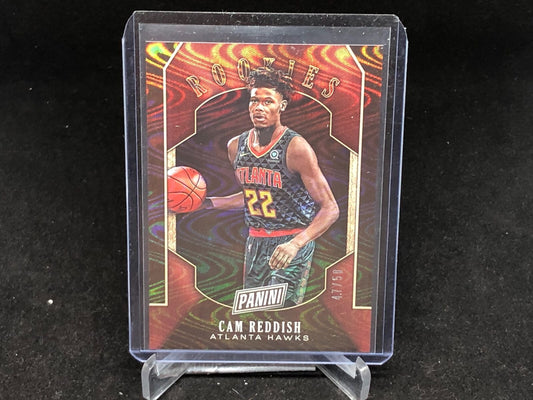 CAM REDDISH 2019-20 PANINI BLACK FRIDAY SWIRLORAMA RC #D 47/50