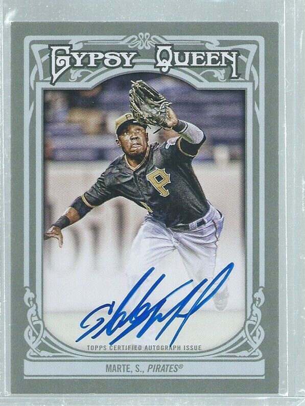 STARLING MARTE 2013 TOPPS GYPSY QUEEN ON CARD AUTO