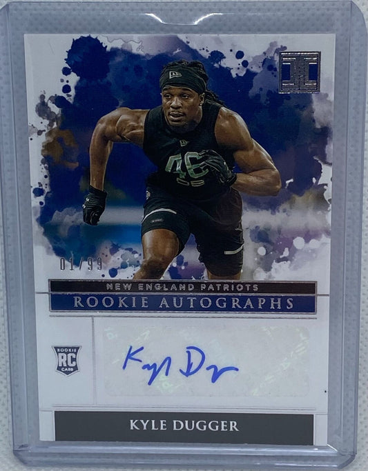 KYLE DUGGER 2020 PANINI IMPECCABLE ROOKIE AUTOGRAPHS ROOKIE AUTO RC #D 01/99