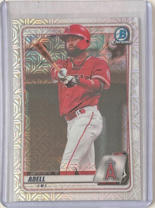 JO ADELL 2020 BOWMAN CHROME PROSPECT MEGA BOX MOJO REFRACTOR #BCP-100