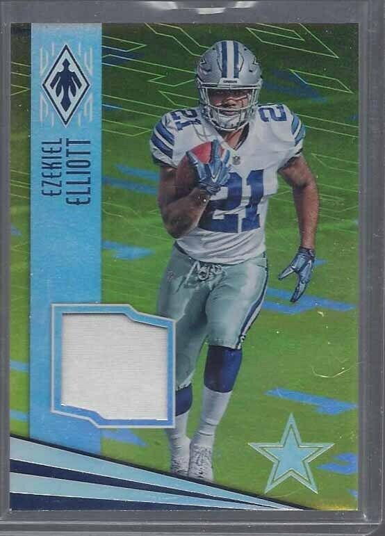 EZEKIEL ELLIOTT 2016 PANINI PHOENIX GOLD ROOKIE JERSEY RC #D 25/25
