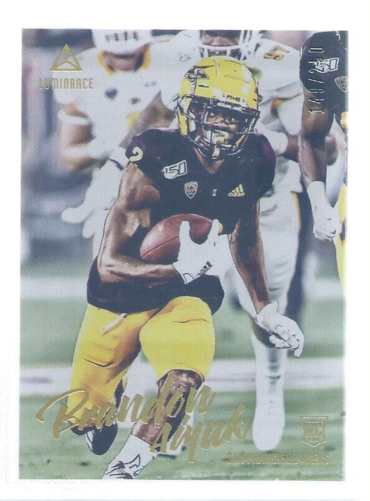 BRANDON AIYUK 2020 LUMINANCE ROOKIE RC #D 149/250