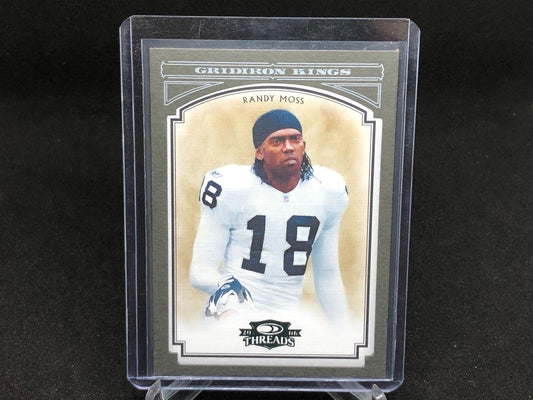 RANDY MOSS 2006 DONRUSS GRIDIRON KINGS SILVER FRAME #D 20/25