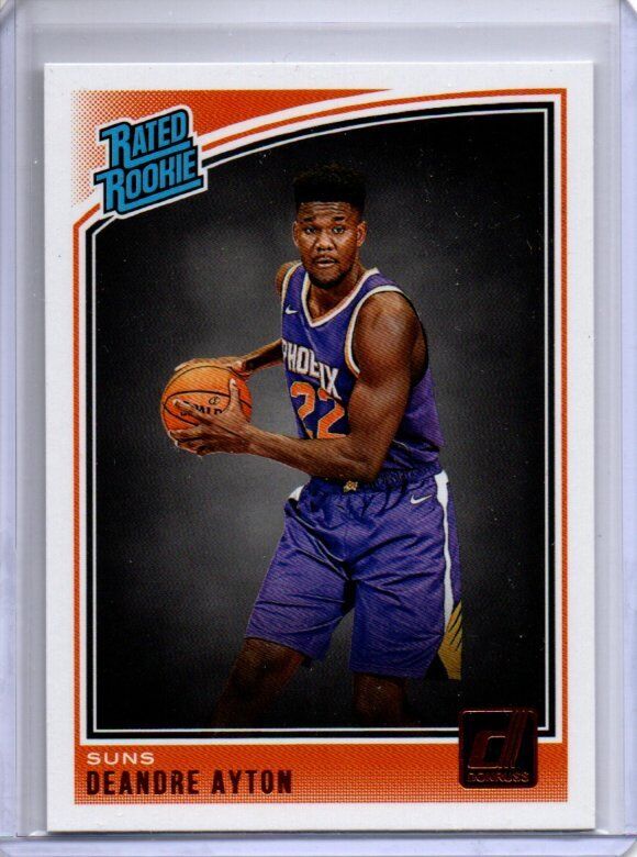 DEANDRE AYTON 2018-19 PANINI DONRUSS TRUE ROOKIE RC #157